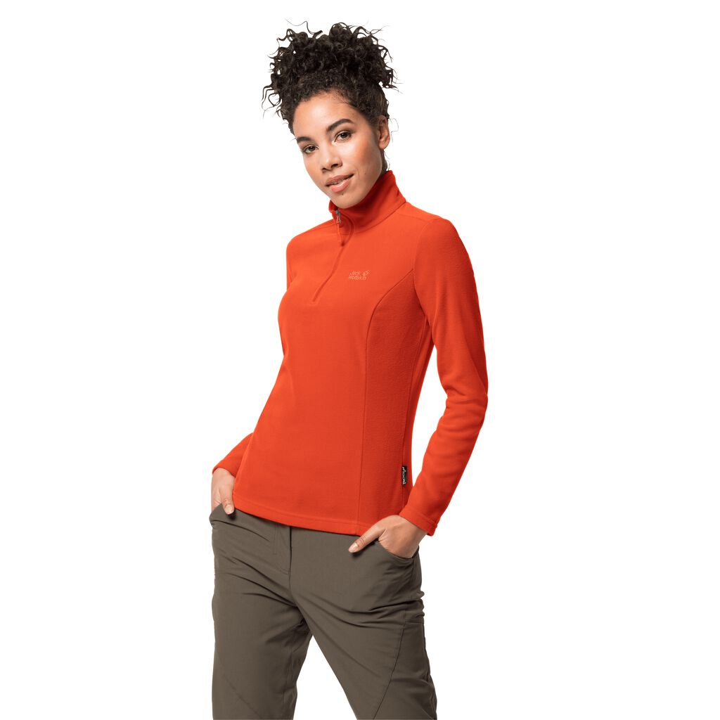 Jack Wolfskin GECKO Haut Femme Rouge - QOTUWLK-13